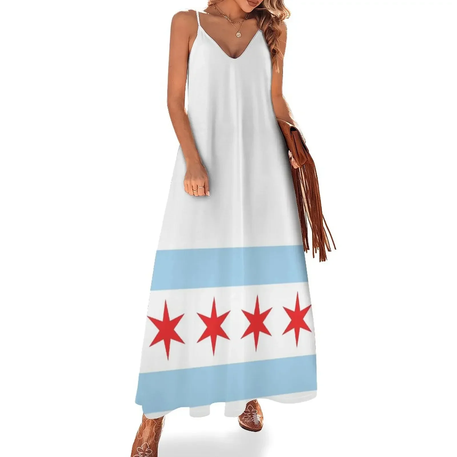 Chicago Flag Sleeveless Dress luxury dress wedding dresses for parties Dress
Chicago Flag Sleeveless Dress luxury dress wedding dresses for parties Dress