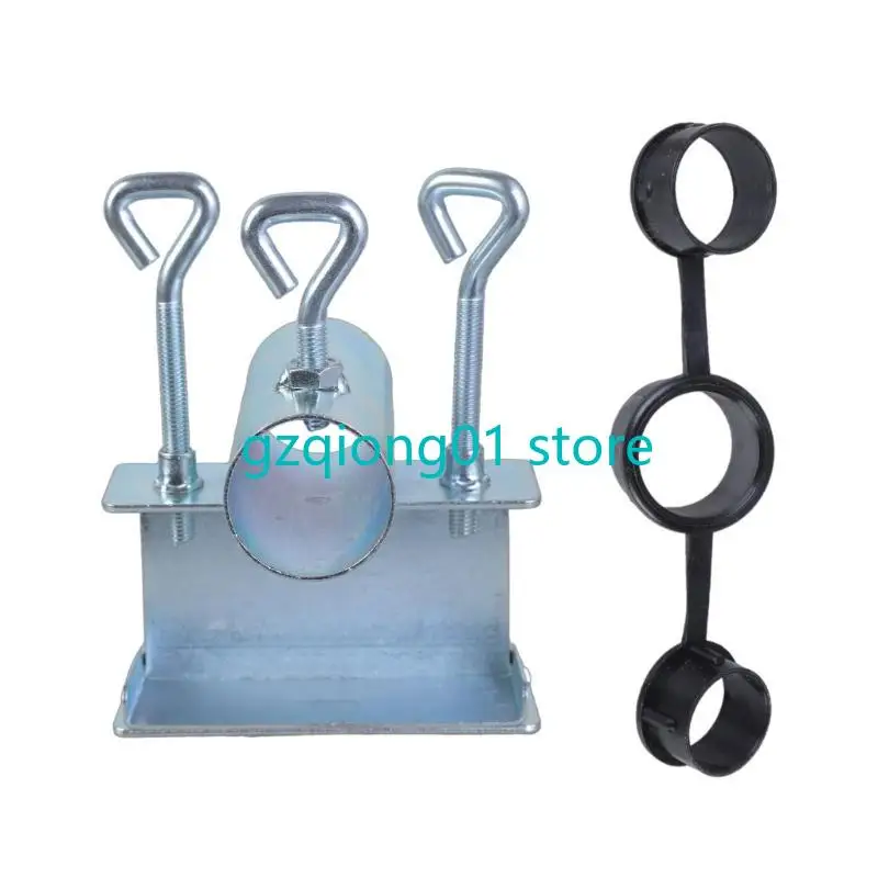 K3NA Umbrella Stand Parasol Stand Sunshade Clamps with Sleeves for Balcony Railings Great for Home Outdoor Activity Easy Use
K3NA Umbrella Stand Parasol Stand Sunshade Clamps with Sleeves for Balcony Railings Great for Home Outdoor Activity Easy Use
