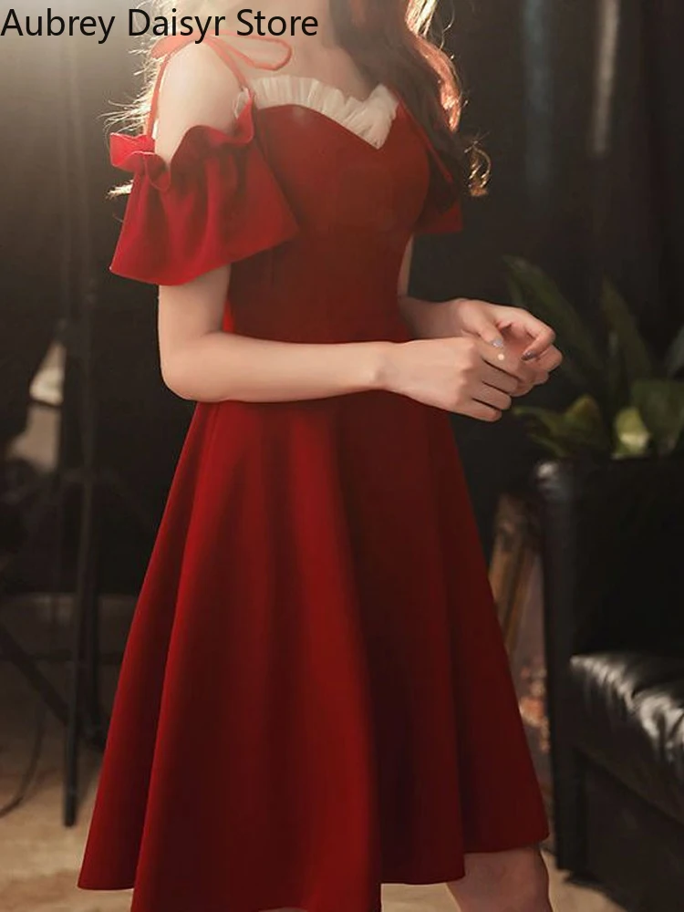 Summer Red Spaghetti Strap Mini Dress Women Korea Sexy Patchwork Evening Party Dress Elegant Formal Occasion Short Dress New In
Summer Red Spaghetti Strap Mini Dress Women Korea Sexy Patchwork Evening Party Dress Elegant Formal Occasion Short Dress New In
