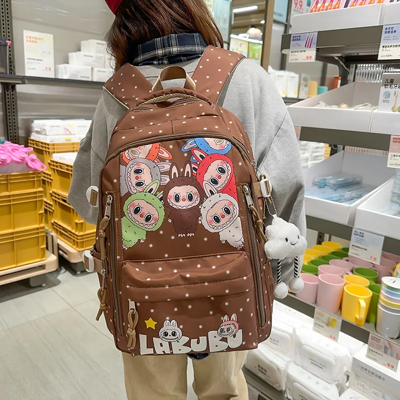 2025 New Labubu student schoolbag cartoon cute large capacity backpack kawaii shopping travel shoulder bag children's gifts
2025 New Labubu student schoolbag cartoon cute large capacity backpack kawaii shopping travel shoulder bag children's gifts