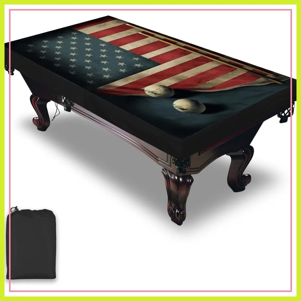 Waterproof & Dustproof Pool Table Cover for Indoor/Outdoor Use, Billiards Accessories Polyester Taffeta Cloth
Waterproof & Dustproof Pool Table Cover for Indoor/Outdoor Use, Billiards Accessories Polyester Taffeta Cloth