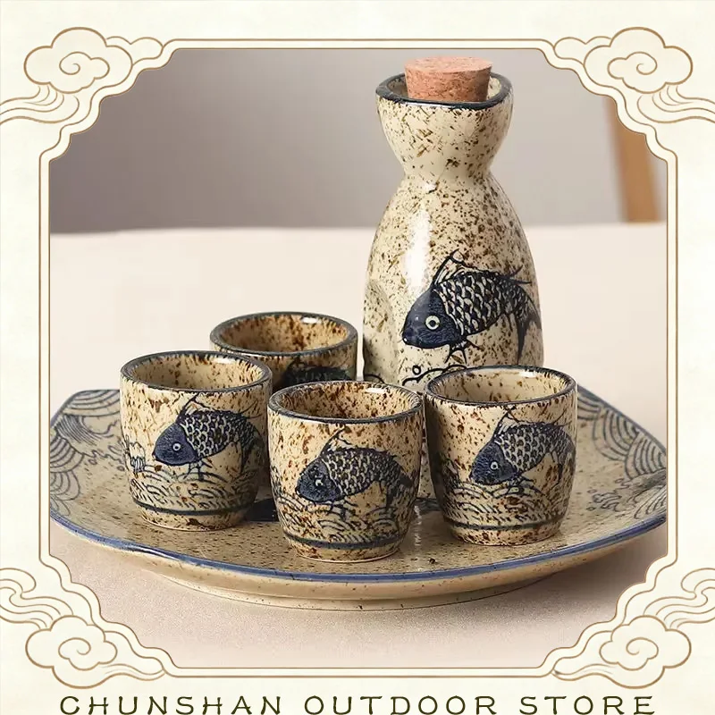 Набор для подогрева вина: Японский кувшин для саке ручной работы, керамические чашки, антикварный кувшин для подачи вина, винтажный кувшин для байцзю, чашки для крепких напитков
Набор для подогрева вина: Японский кувшин для саке ручной работы, керамические чашки, антикварный кувшин для подачи вина, винтажный кувшин для байцзю, чашки для крепких напитков