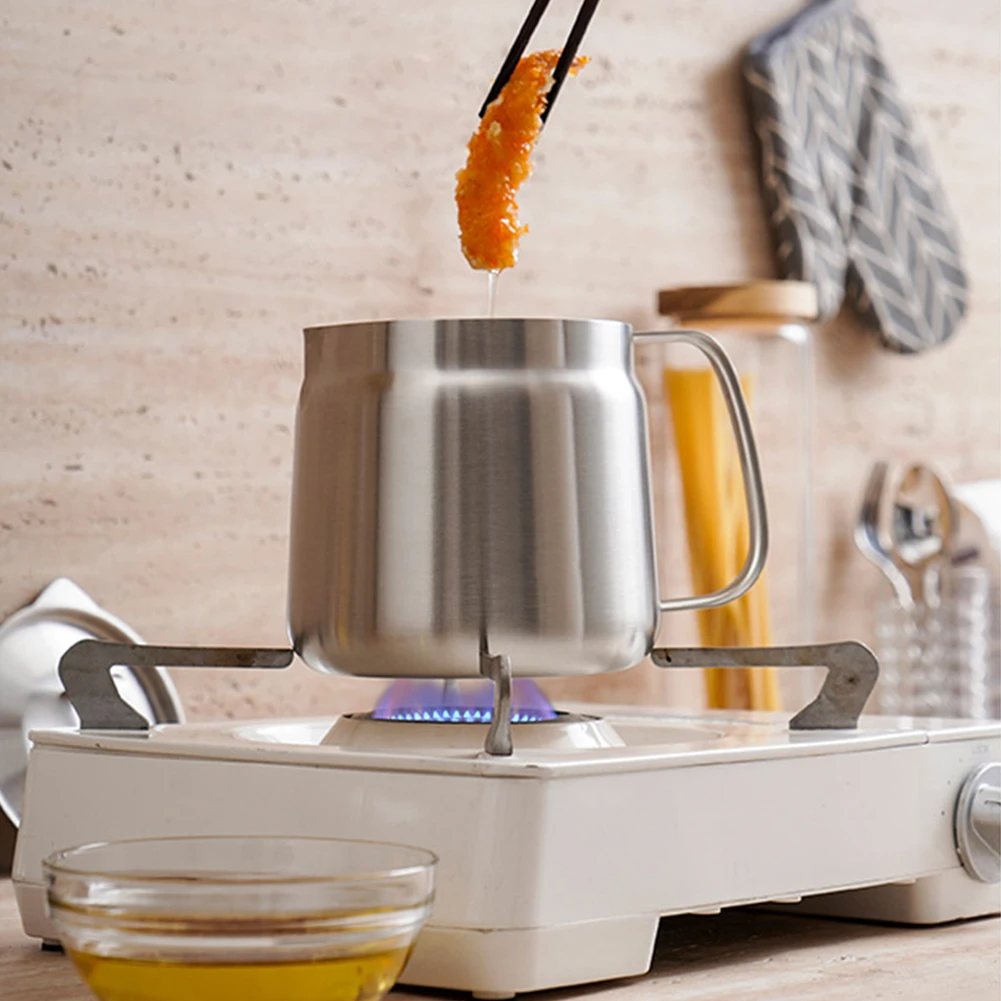 Stainless Steel Cooking Oil Filter 1.5L Kitchen Fryer with Filter Large Capacity Multifunctional Oil Filter Tank Kitchen Tools
Stainless Steel Cooking Oil Filter 1.5L Kitchen Fryer with Filter Large Capacity Multifunctional Oil Filter Tank Kitchen Tools