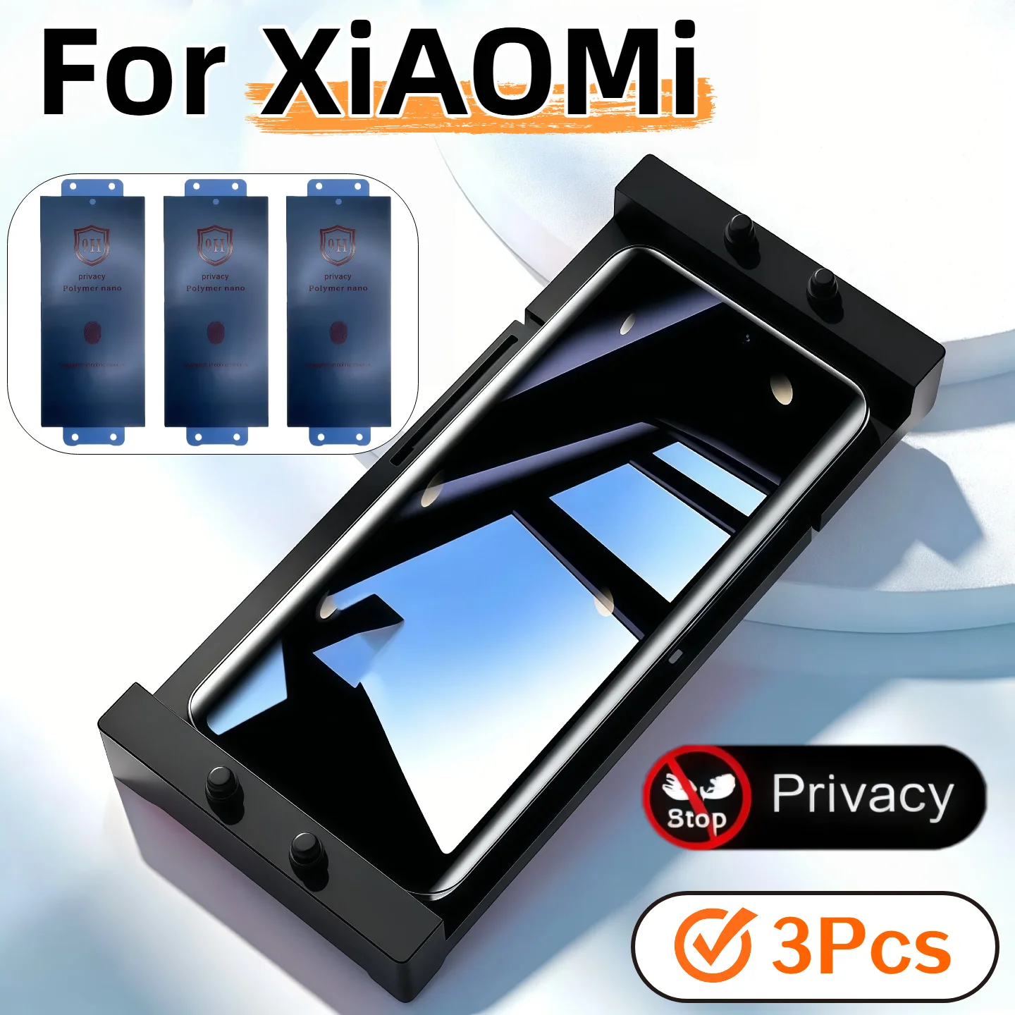 3-Pack Privacy Screen Protector for Xiao Mi 15 Ultra/14/13/12/11/10 Pro CC9 Pro 10s Pro Note 10 - Non-Tempered Glass Material
3-Pack Privacy Screen Protector for Xiao Mi 15 Ultra/14/13/12/11/10 Pro CC9 Pro 10s Pro Note 10 - Non-Tempered Glass Material