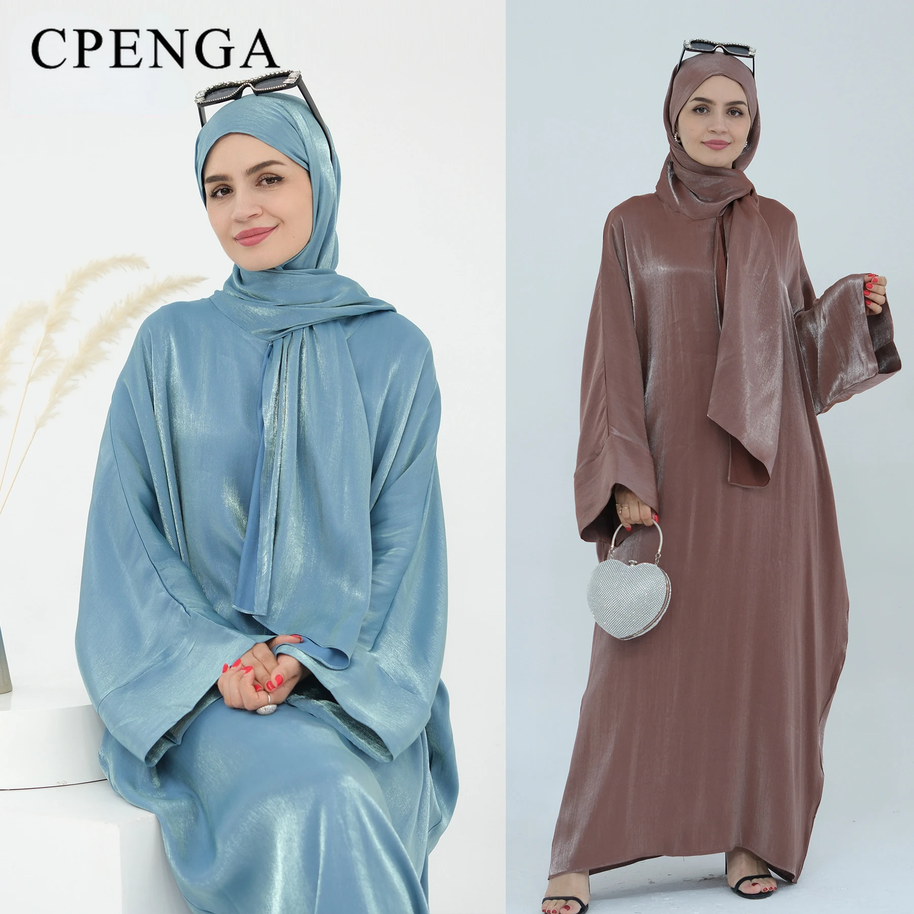 Middle East Elegant Muslim Modest Dress for Women Arab Hijab Abaya Dubai Luxury Islamic Kebaya Kaftan Clothing Turkey Solid Robe
Middle East Elegant Muslim Modest Dress for Women Arab Hijab Abaya Dubai Luxury Islamic Kebaya Kaftan Clothing Turkey Solid Robe