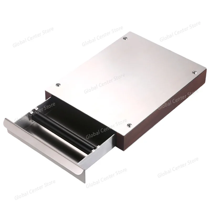 Drawer Type Walnut Coffee Slag Box Commercial Removable Stainless Steel Italian Slag Box Slag Bucket
Drawer Type Walnut Coffee Slag Box Commercial Removable Stainless Steel Italian Slag Box Slag Bucket