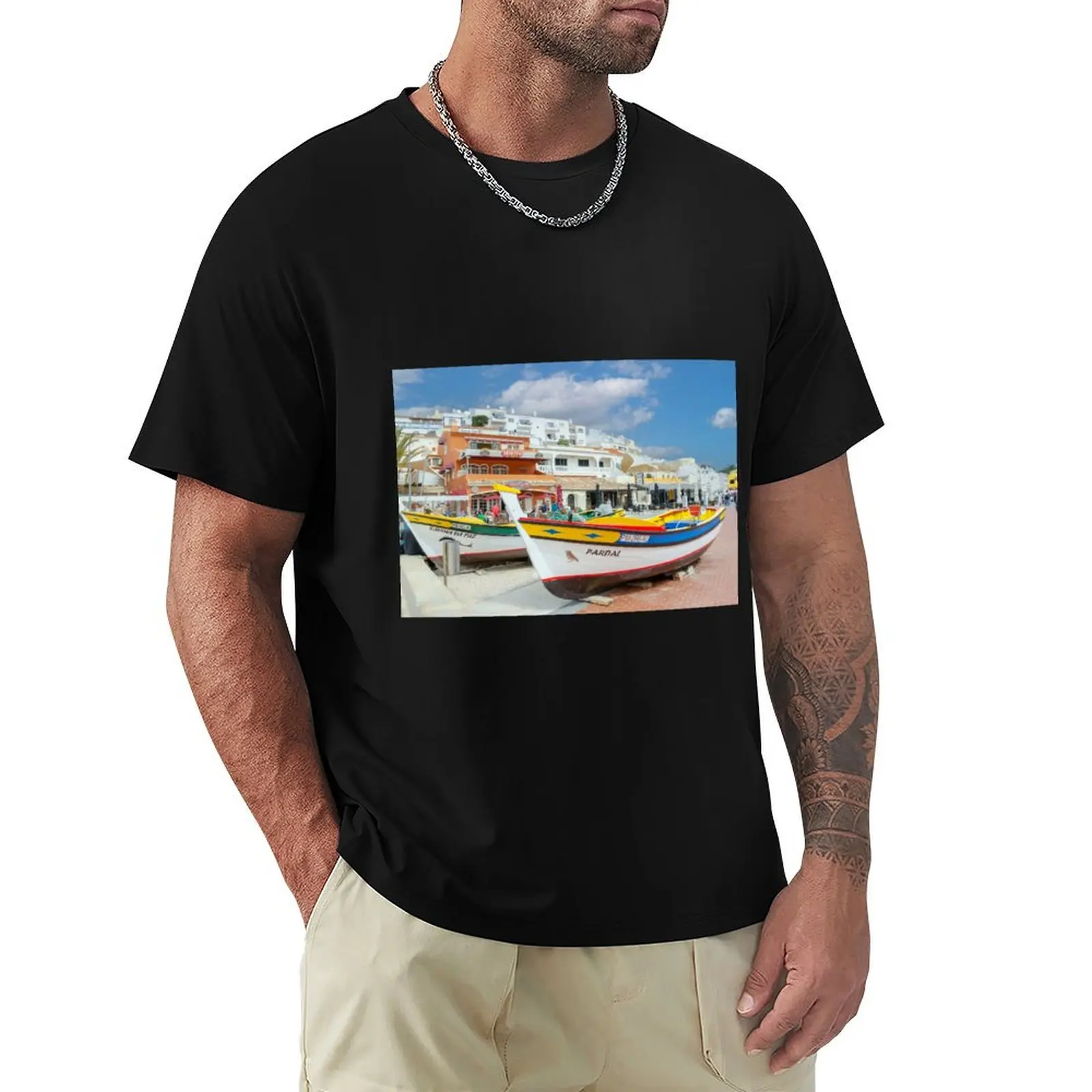 Carvoeiro Town And Beach T-Shirt customs design your own plus size clothes topping croswit shirt man men t shirts
Carvoeiro Town And Beach T-Shirt customs design your own plus size clothes topping croswit shirt man men t shirts