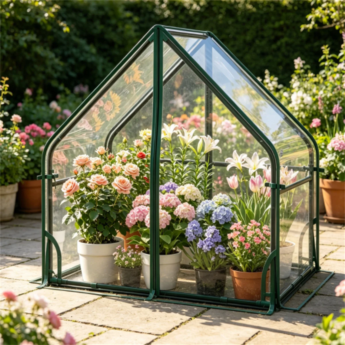 36" x 20" x 34" ortable Mini Greenhouse with PE Bottom Mat, Waterproof Clear PVC Plant Grow Tent with Metal Frame, Wind Resistant Outdoor Green House for Garden Balcony
36" x 20" x 34" ortable Mini Greenhouse with PE Bottom Mat, Waterproof Clear PVC Plant Grow Tent with Metal Frame, Wind Resistant Outdoor Green House for Garden Balcony