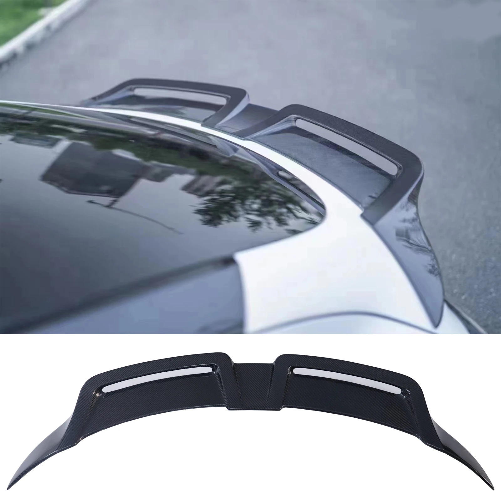 For Tesla Model Y Rear Spoiler Trunk Lip Carbon f Material Wing Spoiler Car Styling Rear Trunk Spoiler Accessories 2020-2023
For Tesla Model Y Rear Spoiler Trunk Lip Carbon f Material Wing Spoiler Car Styling Rear Trunk Spoiler Accessories 2020-2023