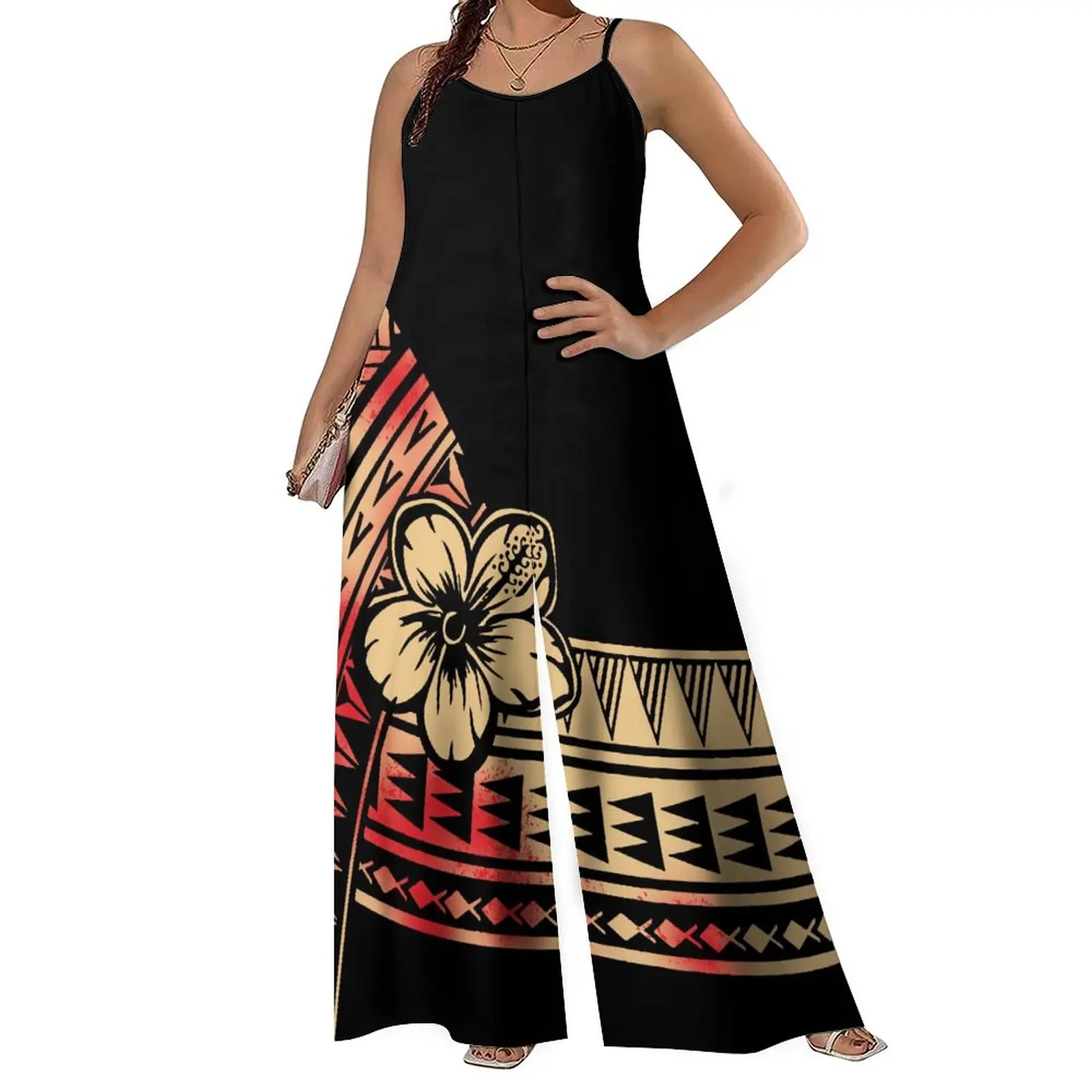 Polynesian Loose-Fitting Overalls Custom Tribal Pattern Floral Print Retro Grain Design Suspender Jumpsuit Pants
Polynesian Loose-Fitting Overalls Custom Tribal Pattern Floral Print Retro Grain Design Suspender Jumpsuit Pants