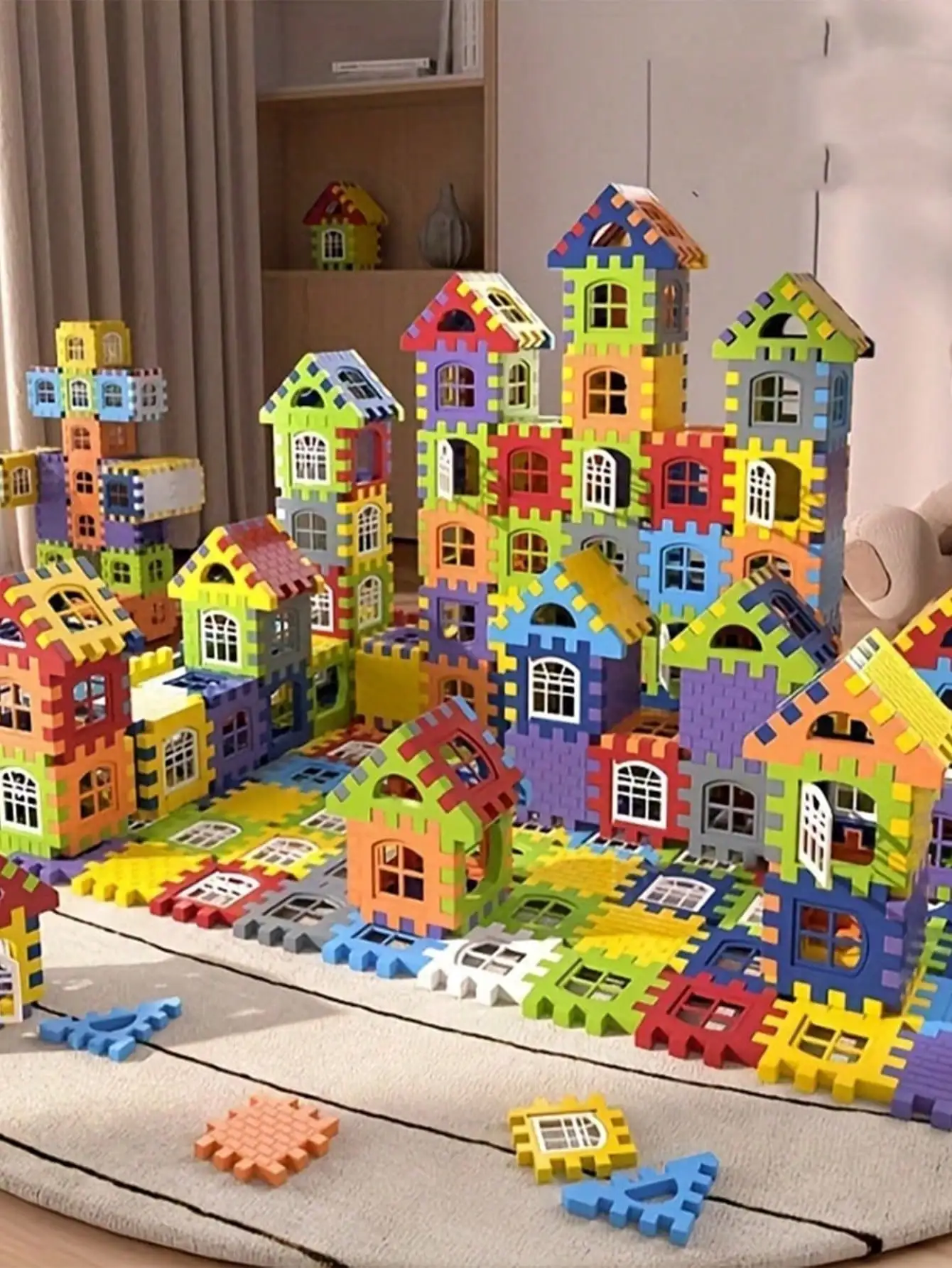 25/50/100pcs Kids Digital Building Blocks Set, Suitable For 6-8 Years Old Children: Creative House Puzzle - Educational STEM Toys For Boys And Girls
25/50/100pcs Kids Digital Building Blocks Set, Suitable For 6-8 Years Old Children: Creative House Puzzle - Educational STEM Toys For Boys And Girls
