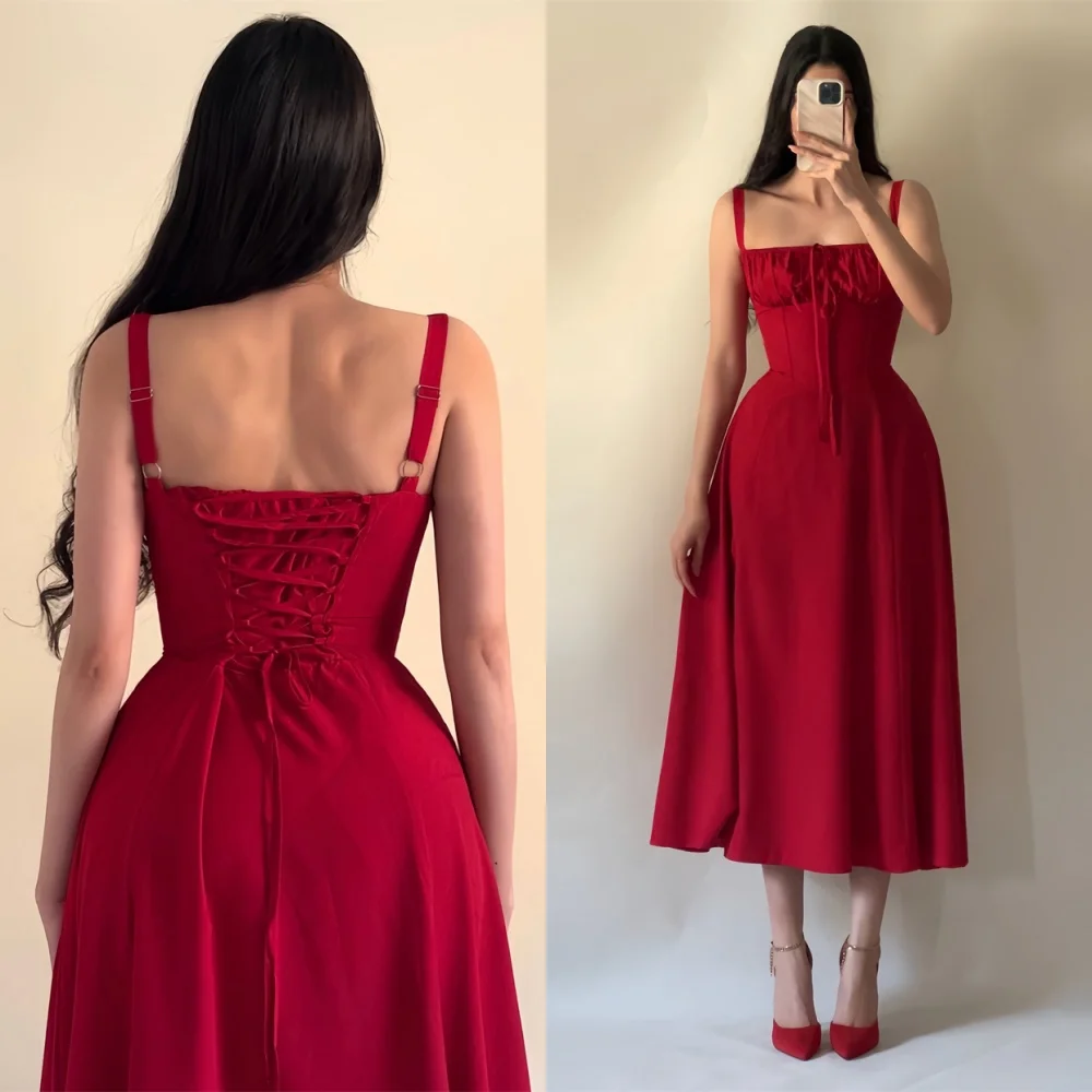 Customized Soft Red Jersey Evening Dress Exquisite Strapless Sleeveless Homecoming Dress Graceful Special Occasion Gowns
Customized Soft Red Jersey Evening Dress Exquisite Strapless Sleeveless Homecoming Dress Graceful Special Occasion Gowns