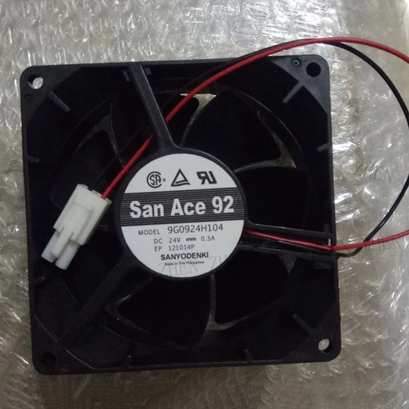 S New 9G0924H104 San Ace92 24V 0.3A cooling fan For SANYO
S New 9G0924H104 San Ace92 24V 0.3A cooling fan For SANYO