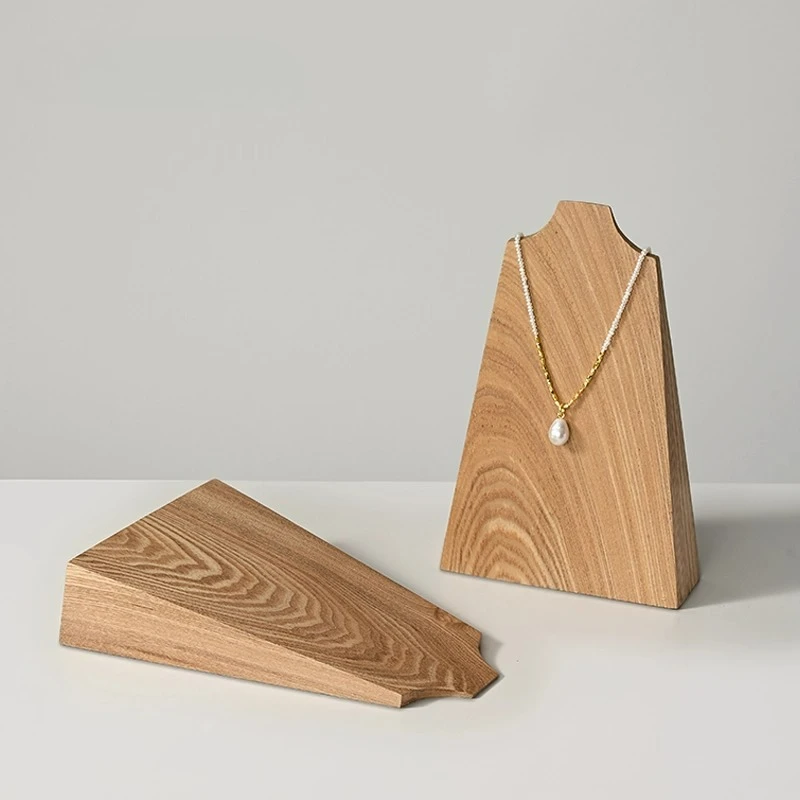 Necklace Display Stand Solid Wood Necklace Model Neck Portrait Stand Showcase Jewelry Display Props
Necklace Display Stand Solid Wood Necklace Model Neck Portrait Stand Showcase Jewelry Display Props