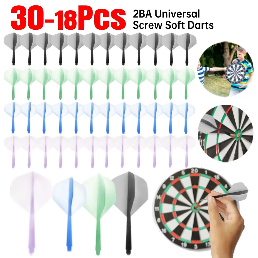 30/18pcs 2BA Integrated Dart Shaft and Flights Kit Professional Transparent Anti-Fall Dart Flights Shaft Plastic Dart Accessorie
30/18pcs 2BA Integrated Dart Shaft and Flights Kit Professional Transparent Anti-Fall Dart Flights Shaft Plastic Dart Accessorie