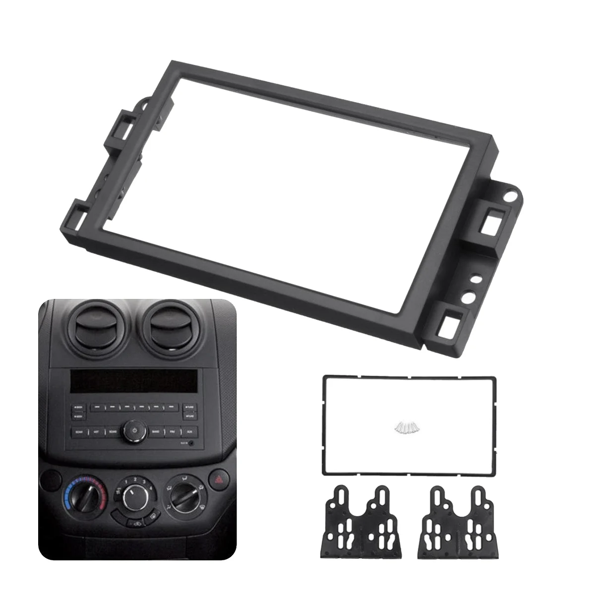 2Din Car Radio Fascia CD DVD Audio Dashboard Panel for Captiva / / Gentra / AVEO
2Din Car Radio Fascia CD DVD Audio Dashboard Panel for Captiva / / Gentra / AVEO