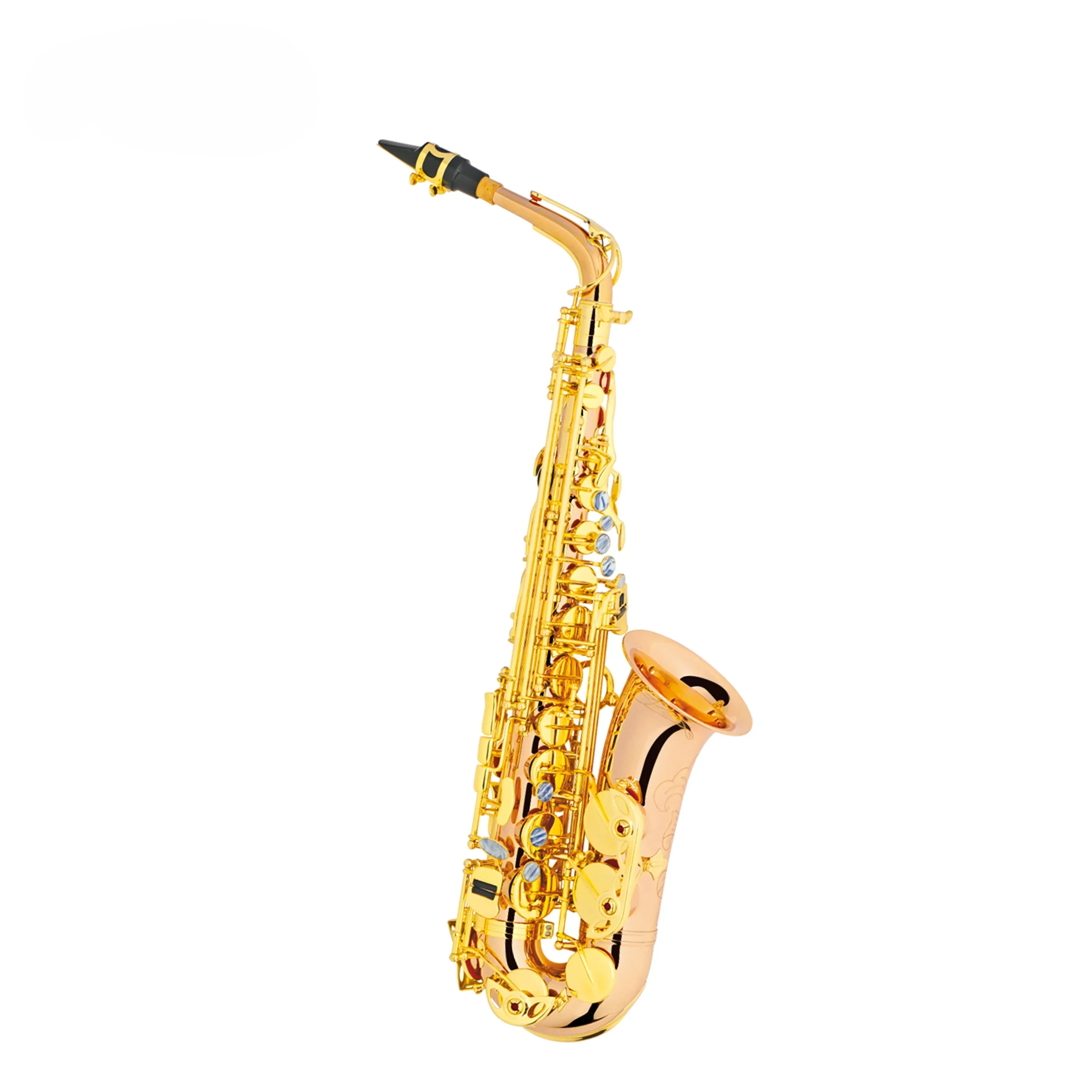 Высококачественный альт-саксофон AileenMusic общего класса bE key rose из латуни (SP1011R-G)
Высококачественный альт-саксофон AileenMusic общего класса bE key rose из латуни (SP1011R-G)