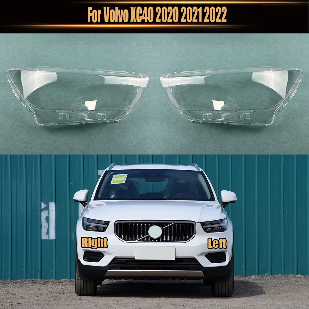 For Volvo XC40 2020-2022 Front Headlamp Lamp Cover Transparent Headlight Shell Lens Plexiglass Replace The Original Lampshade
For Volvo XC40 2020-2022 Front Headlamp Lamp Cover Transparent Headlight Shell Lens Plexiglass Replace The Original Lampshade