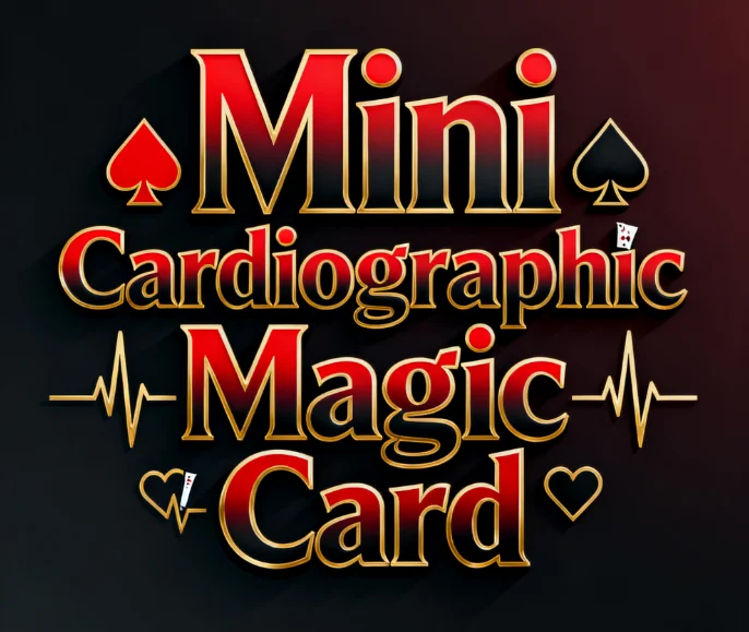 Мини-кардиографическая волшебная карта — профессиональная поднимающая колода для крупным планом, реквизит для фокусников, иллюзия и волшебная игрушка
Мини-кардиографическая волшебная карта — профессиональная поднимающая колода для крупным планом, реквизит для фокусников, иллюзия и волшебная игрушка