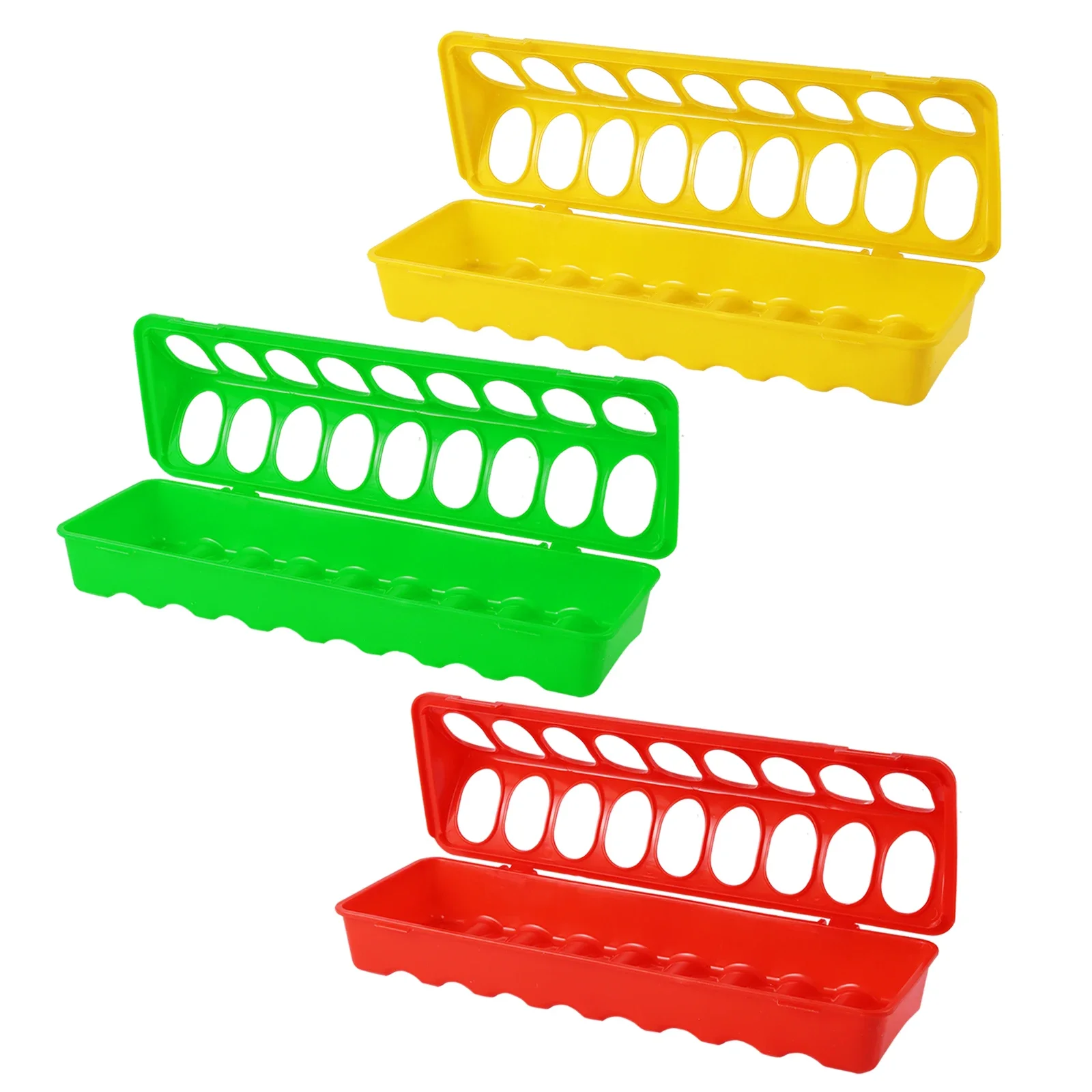 20/30/40/50Cm Chicken Feeder Double Row 12/18/22/28 Holes Poultry Ground Clamshell Feeding Chicken Groove Breeding Supplies 1Pc
20/30/40/50Cm Chicken Feeder Double Row 12/18/22/28 Holes Poultry Ground Clamshell Feeding Chicken Groove Breeding Supplies 1Pc