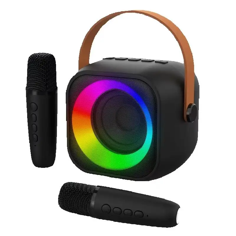 Portable Karaoke Machine with Wireless 1 or 2 Microphone Mini Bluetooth Speaker for Children Singing Family Party Gift
Portable Karaoke Machine with Wireless 1 or 2 Microphone Mini Bluetooth Speaker for Children Singing Family Party Gift