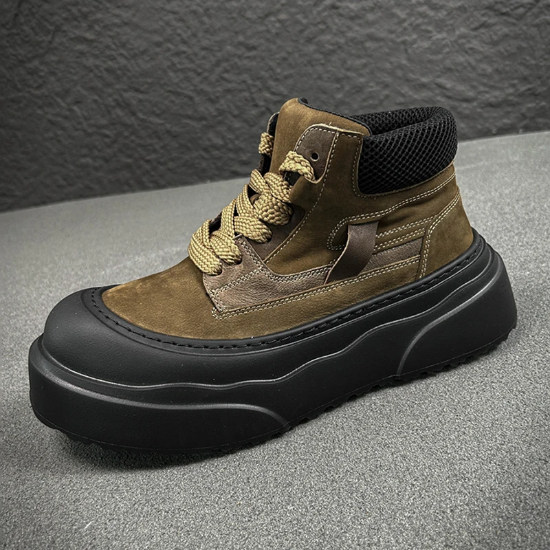 Winter Men Boots Outdoor Leather Ankle Boots Lightweight Couple Designer Casual Boot Handmade Classic Boot Zapatos Para Hombre
Winter Men Boots Outdoor Leather Ankle Boots Lightweight Couple Designer Casual Boot Handmade Classic Boot Zapatos Para Hombre