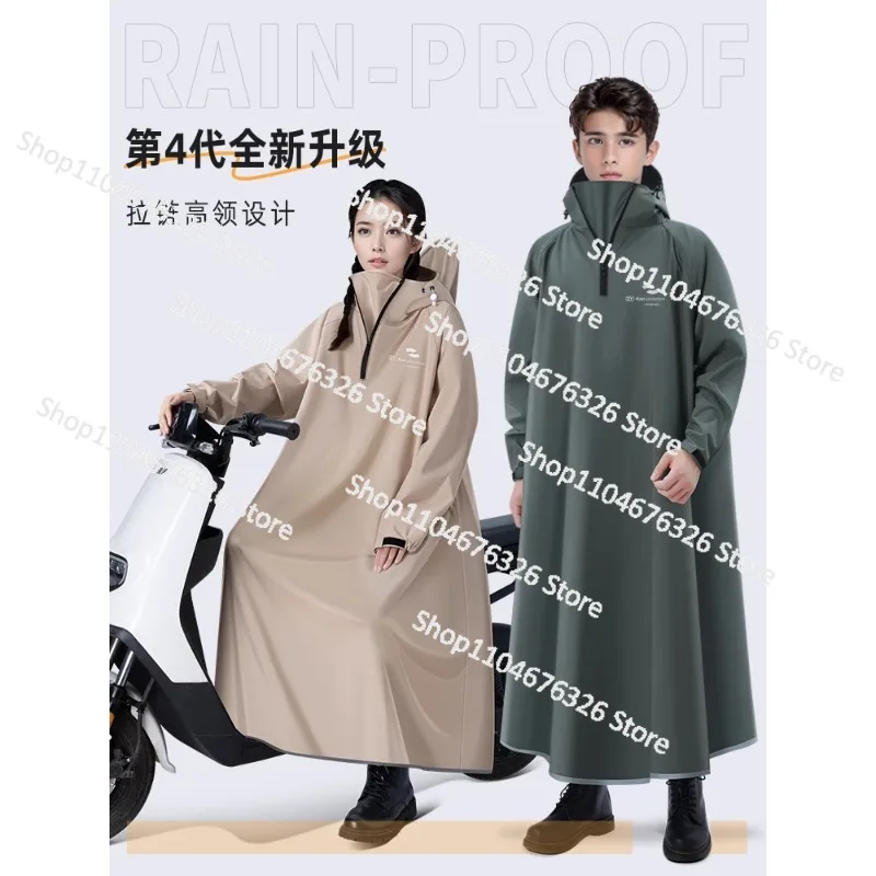Raincoat Electric Car, Long Full Body Rainstorm Protection, Adult Wearing Motorcycle, Single Riding Battery Car
Raincoat Electric Car, Long Full Body Rainstorm Protection, Adult Wearing Motorcycle, Single Riding Battery Car