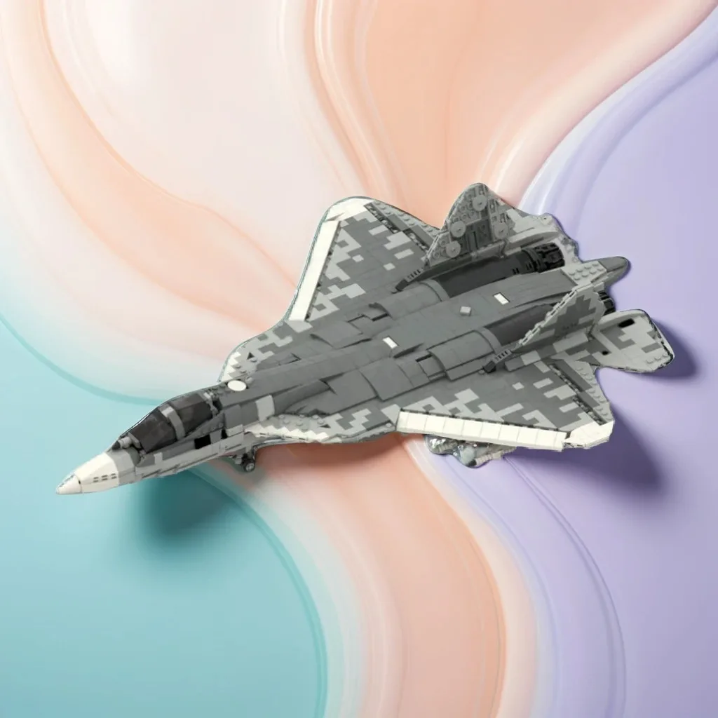 1907 шт. MOC Sukhoi SU-57 Felon DIY Stealth Fighter – реактивная модель в русском стиле, подарок на день рождения, строительные блоки
1907 шт. MOC Sukhoi SU-57 Felon DIY Stealth Fighter – реактивная модель в русском стиле, подарок на день рождения, строительные блоки