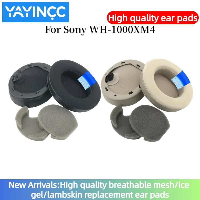 YAYINCC Replacement Ice gel Ear pads for Sony WH-1000XM4 Headphones Memory Foam Ear Cushions High Quality Earpads case Earmuff
YAYINCC Replacement Ice gel Ear pads for Sony WH-1000XM4 Headphones Memory Foam Ear Cushions High Quality Earpads case Earmuff