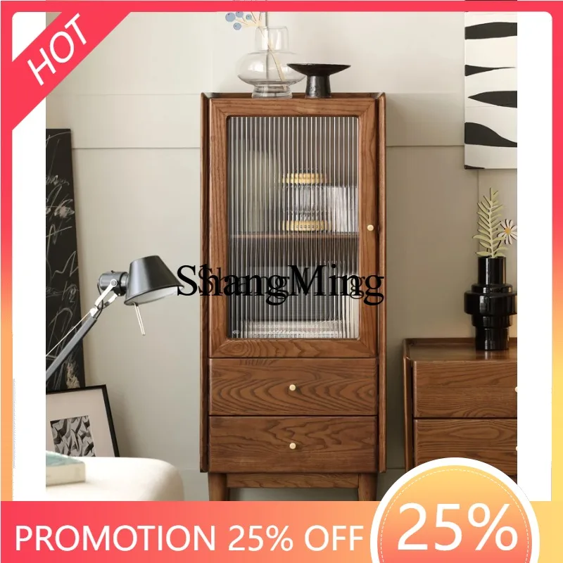 CL wood side cabinet living room ash wood storage locker simple wall storage vertical cabinet narrow cabinet
CL wood side cabinet living room ash wood storage locker simple wall storage vertical cabinet narrow cabinet