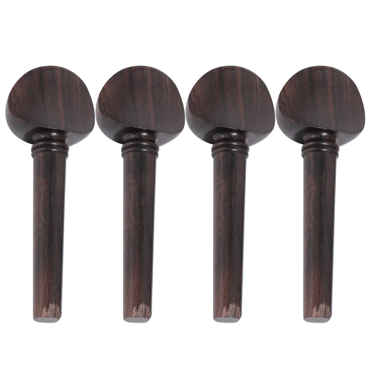 4Pcs Ebony Wood Violin Tuning Pegs Premium Replacement for Old String Instrument Parts DIY Repair Smooth Surface Pre-Drilled
4Pcs Ebony Wood Violin Tuning Pegs Premium Replacement for Old String Instrument Parts DIY Repair Smooth Surface Pre-Drilled