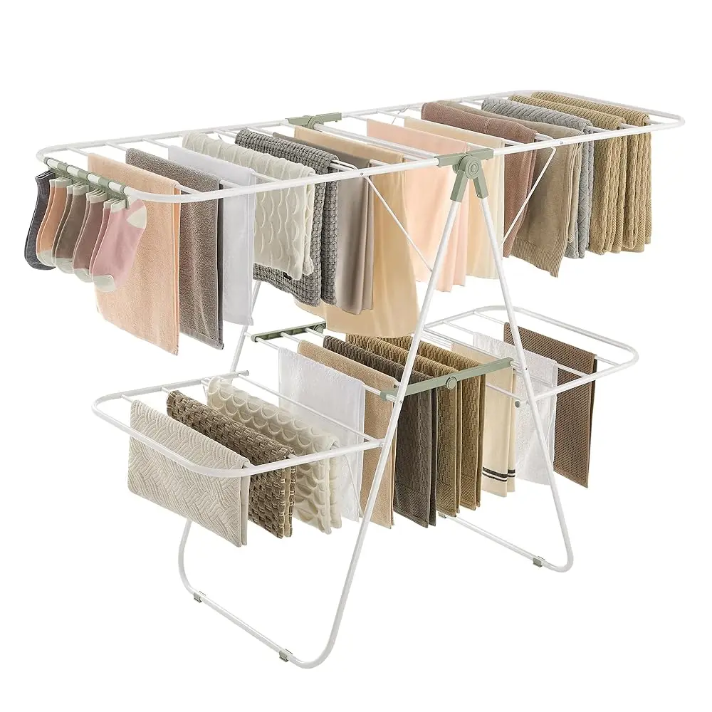 Free ShippingFree ShippingClothes Drying Rack, Foldable 2-Level Laundry Drying Rack, Free-Standing Laundry Airer, with Height-Ad
Free ShippingFree ShippingClothes Drying Rack, Foldable 2-Level Laundry Drying Rack, Free-Standing Laundry Airer, with Height-Ad