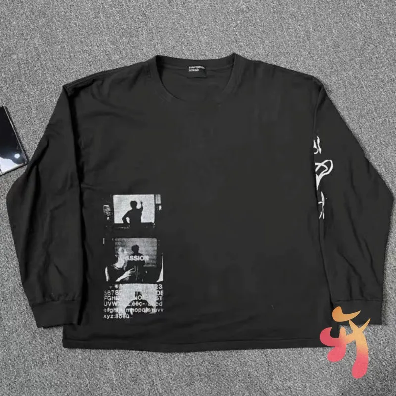 Vinatge Street ERD Sweatshirts Washed Black Cotton Photo Print Round Neck Long Sleeve Tshirt Casual Loose Men Women Sweater Tops
Vinatge Street ERD Sweatshirts Washed Black Cotton Photo Print Round Neck Long Sleeve Tshirt Casual Loose Men Women Sweater Tops