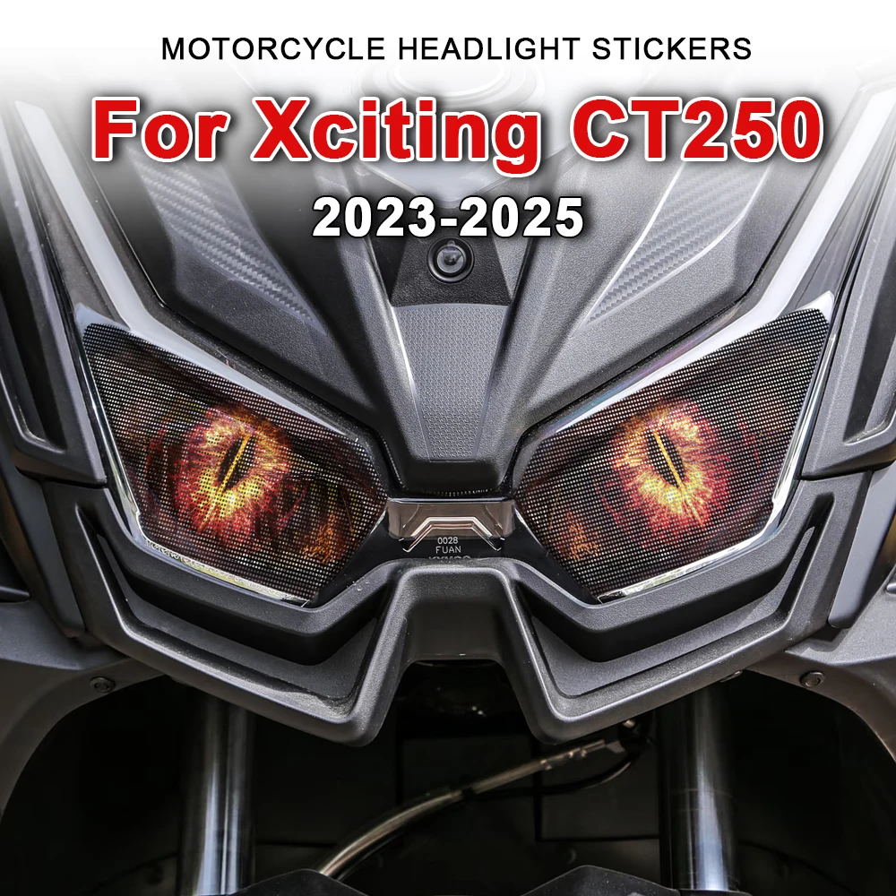 Motorcycle Headlight Stickers Accessories For Kymco Xciting CT250 XCITING CT 250 2023 2024 2025 Cool Head Light Protective Decal
Motorcycle Headlight Stickers Accessories For Kymco Xciting CT250 XCITING CT 250 2023 2024 2025 Cool Head Light Protective Decal