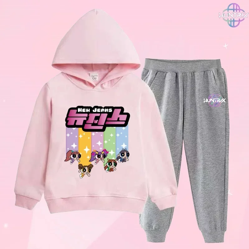 Kpop Demon Hunters Hot Cartoon Print Kids Autumn Spring Casual 2pcs Hoodie+Pants Tracksuits 3-12 Years Boys Girls Clothes Sets
Kpop Demon Hunters Hot Cartoon Print Kids Autumn Spring Casual 2pcs Hoodie+Pants Tracksuits 3-12 Years Boys Girls Clothes Sets