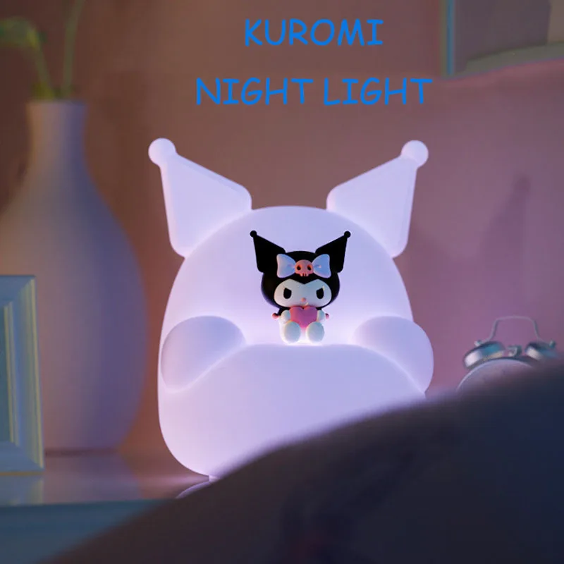 Kawaii Sanrio Kuromi Cute Night Light Anime Cinnamoroll New Girl Student Birthday Gifts Silica Gel Safe Comfortable Adjustable
Kawaii Sanrio Kuromi Cute Night Light Anime Cinnamoroll New Girl Student Birthday Gifts Silica Gel Safe Comfortable Adjustable