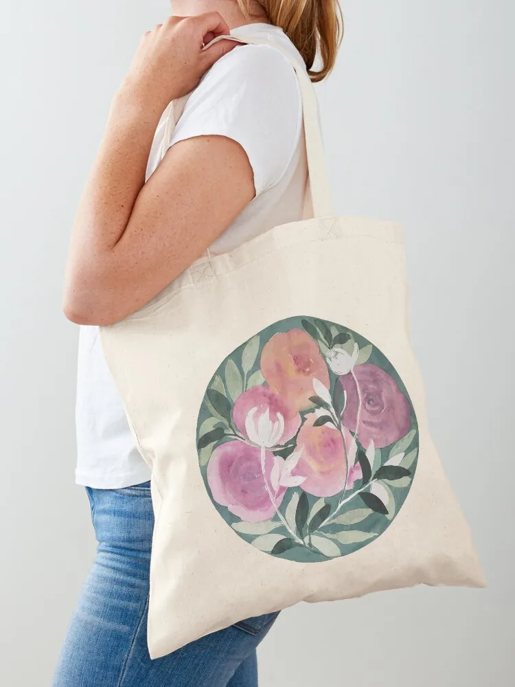 Peonies Circle Tote Bag shopper bag women reusable shopping bag tote Canvas stote
Peonies Circle Tote Bag shopper bag women reusable shopping bag tote Canvas stote