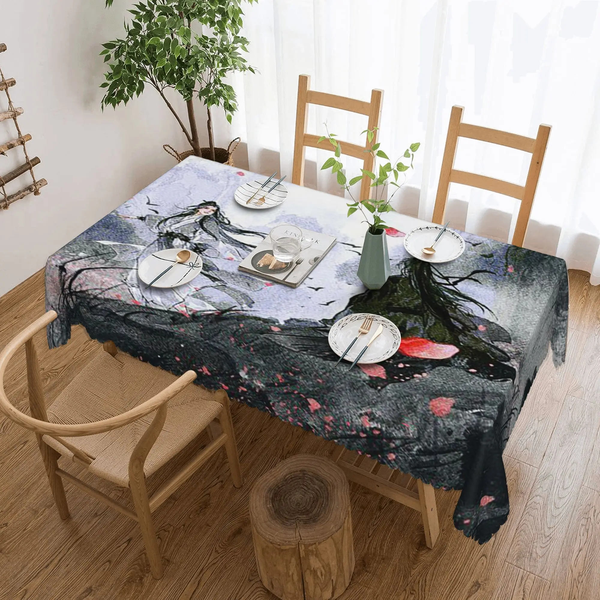The Untamed WangXian Bunny Mo Dao Zu Shi Rectangular Tablecloth Waterproof Table Cover Festival Party Decorations Table Cloth
The Untamed WangXian Bunny Mo Dao Zu Shi Rectangular Tablecloth Waterproof Table Cover Festival Party Decorations Table Cloth