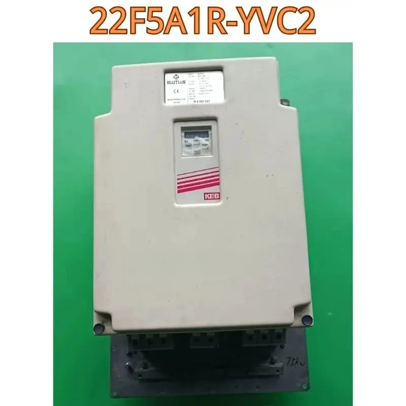 Second hand frequency converter 22F5A1R-YVC2 75KW function test OK, fast delivery
Second hand frequency converter 22F5A1R-YVC2 75KW function test OK, fast delivery