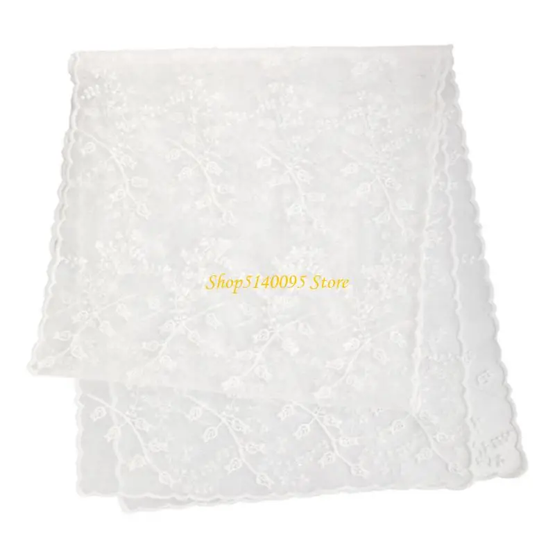 DXAE Soft Mantilla Lace Edged Scarf Strong Polyester Headwear for Extended Comfort
DXAE Soft Mantilla Lace Edged Scarf Strong Polyester Headwear for Extended Comfort
