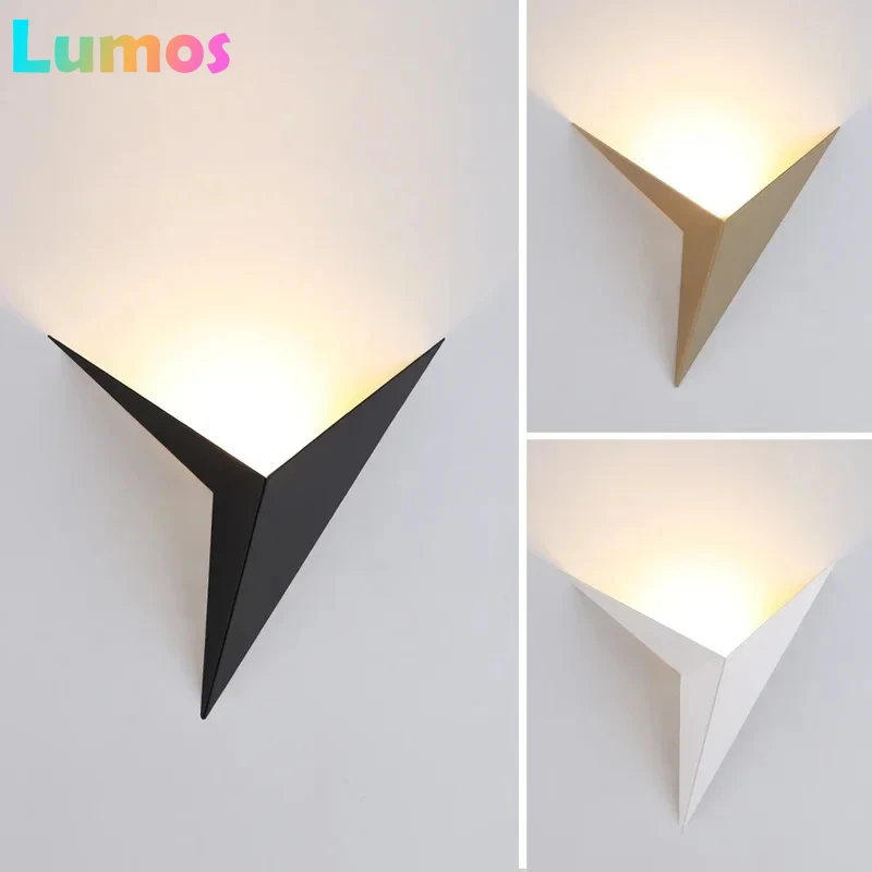 PD Modern minimalist triangle shape LED Wall Lamps Nordic style Indoor Living Room Lights 3W AC85-265V Simple Lighting
PD Modern minimalist triangle shape LED Wall Lamps Nordic style Indoor Living Room Lights 3W AC85-265V Simple Lighting