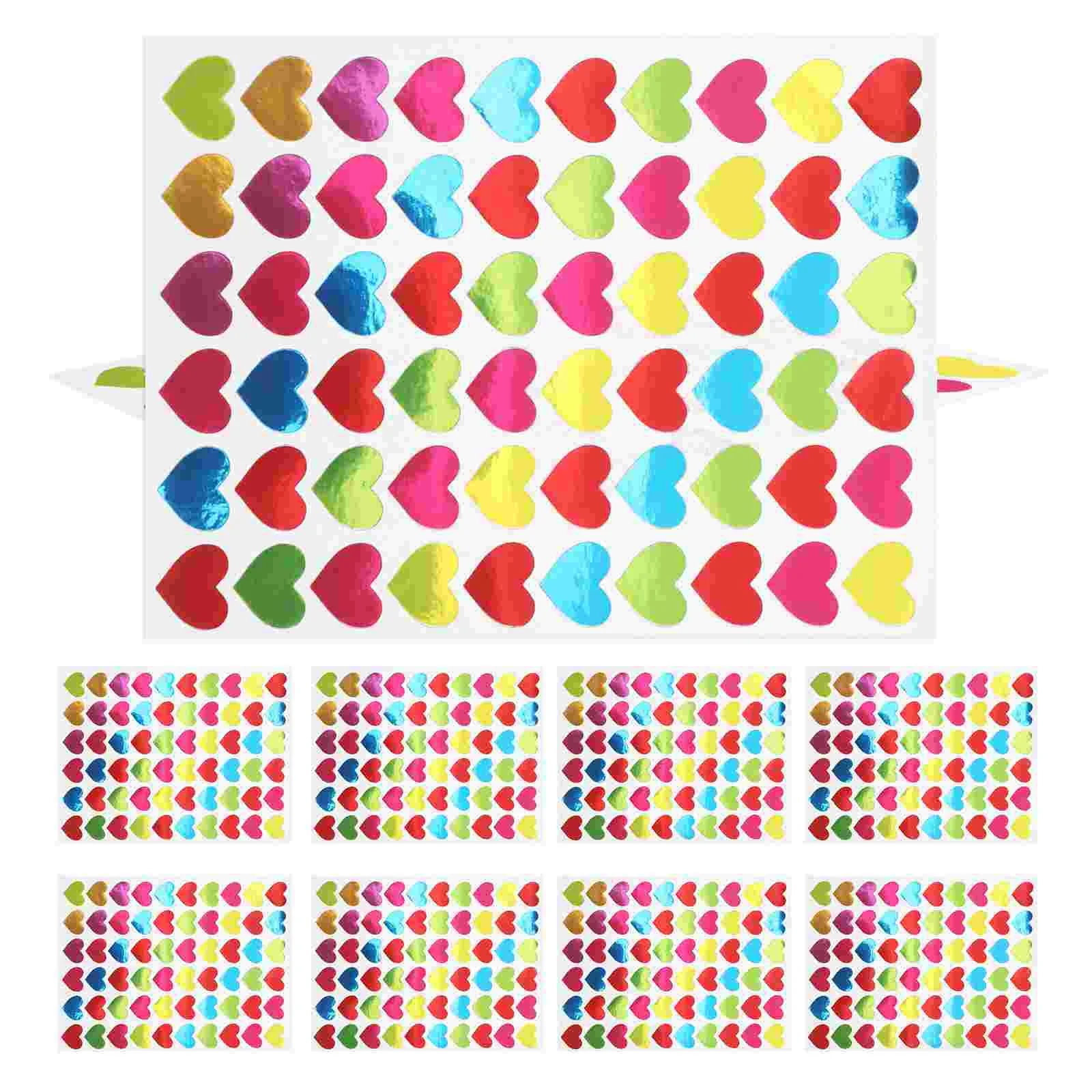 2100 Pcs Heart Shape Stickers Self Adhesive Foil Paper Valentine Day Labels for Children Scrapbook Craft Reward Kids Classroom
2100 Pcs Heart Shape Stickers Self Adhesive Foil Paper Valentine Day Labels for Children Scrapbook Craft Reward Kids Classroom