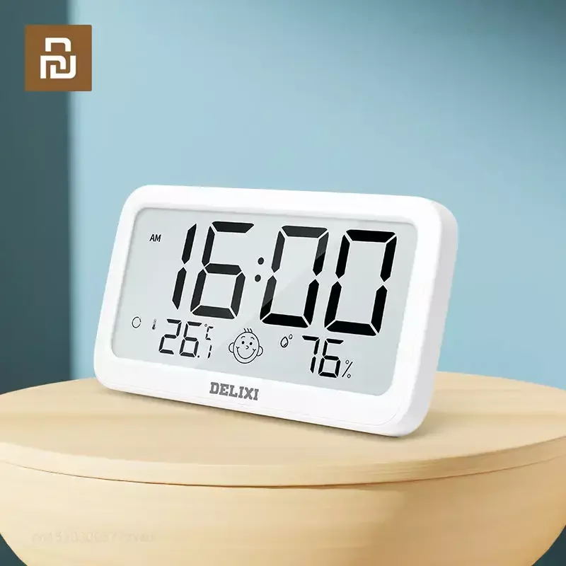 Youpin Delixi LCD Digital Thermometer Hygrometer Indoor Electronic Temperature Hygrometer Sensor Meter Household Thermometers
Youpin Delixi LCD Digital Thermometer Hygrometer Indoor Electronic Temperature Hygrometer Sensor Meter Household Thermometers