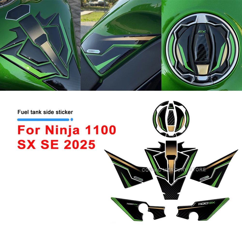 For Ninja 1100 SX SE 2025 3D Gel Epoxy Resin Stickers Motorcycle Tank Pad Sticker Protective Stickers Kit
For Ninja 1100 SX SE 2025 3D Gel Epoxy Resin Stickers Motorcycle Tank Pad Sticker Protective Stickers Kit