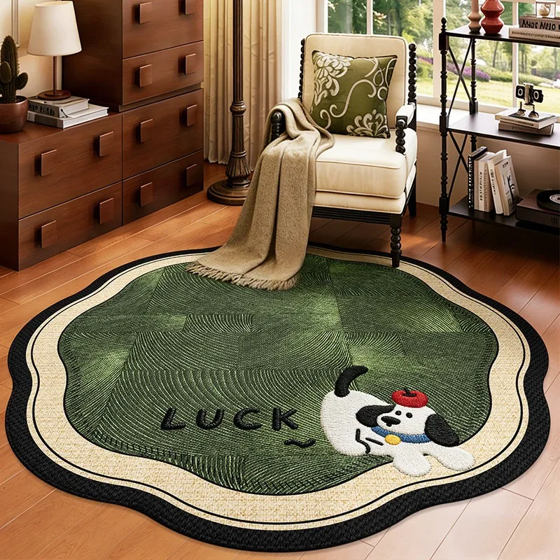 Living Room Rug Anti-slip Wear-resistant Floor Mats Green Cartoon Bedroom Mat Comfortable Loop Pile TPR Carpet Home Decor Rugs
Living Room Rug Anti-slip Wear-resistant Floor Mats Green Cartoon Bedroom Mat Comfortable Loop Pile TPR Carpet Home Decor Rugs