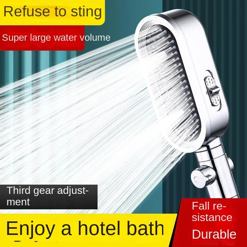 High Pressure Shower Head with One-click Stop Handheld 3 Jet Modes Adjustable Shower Head Spray for Pet Bathroom Accessories
High Pressure Shower Head with One-click Stop Handheld 3 Jet Modes Adjustable Shower Head Spray for Pet Bathroom Accessories