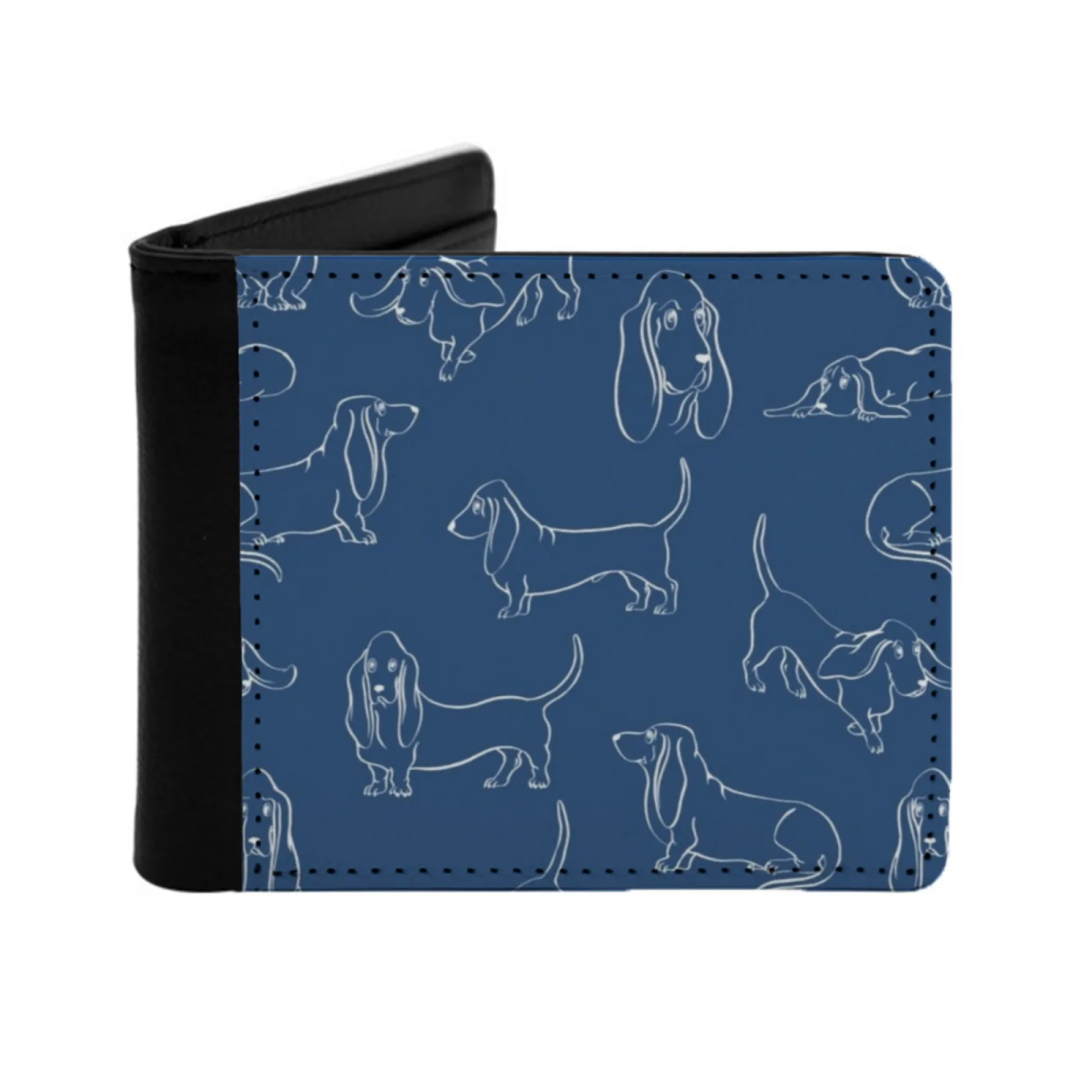 Basset Hound Pattern Темно-синий фон Персонализированный мужской кожаный кошелек для карт Сумка для денег Кошелек из искусственной кожи Basset Hound Hounds Dog
Basset Hound Pattern Темно-синий фон Персонализированный мужской кожаный кошелек для карт Сумка для денег Кошелек из искусственной кожи Basset Hound Hounds Dog