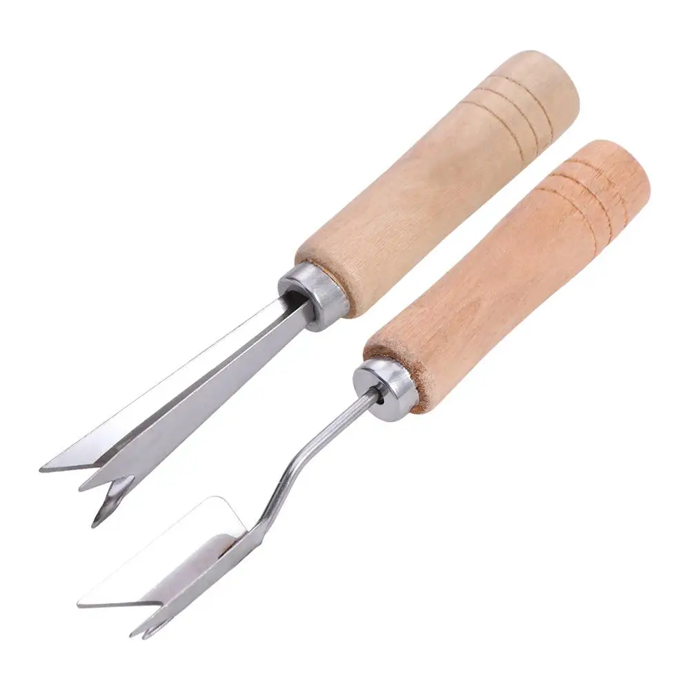 Creative Stainless Steel Pineapple Seed Remover Wooden Handle Multifunctional Pineapple Peeler Portable Eye-digging Clip Home
Creative Stainless Steel Pineapple Seed Remover Wooden Handle Multifunctional Pineapple Peeler Portable Eye-digging Clip Home