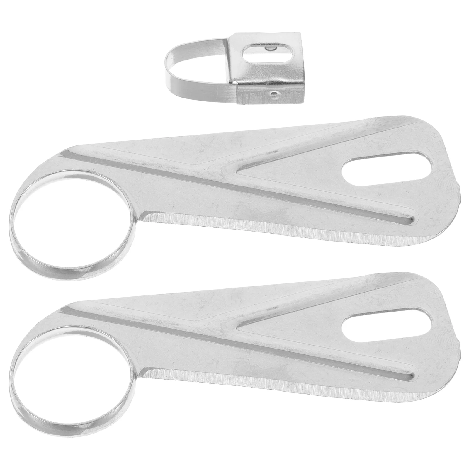 3 Pcs Potato Chips Peeling Machine Accessories Apple Peeler Corer Slicer Automatic Blades Replacement Universal Silver
3 Pcs Potato Chips Peeling Machine Accessories Apple Peeler Corer Slicer Automatic Blades Replacement Universal Silver