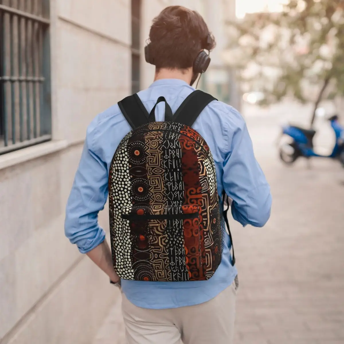 African Bogolan Africa Ethnic Tribal Art Backpack Boys Girls BookBag Kids School Bag Laptop Shoulder Bags for Men Women
African Bogolan Africa Ethnic Tribal Art Backpack Boys Girls BookBag Kids School Bag Laptop Shoulder Bags for Men Women